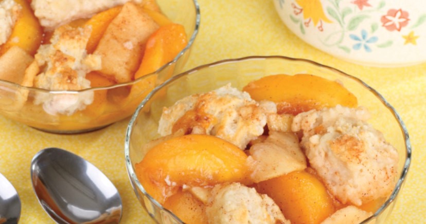 peach cobbler